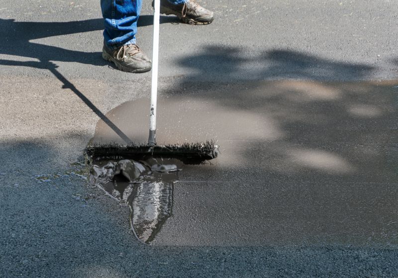 Asphalt Repair in Summer