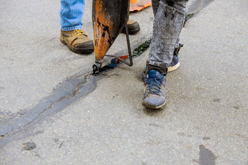 Asphalt Cracks Repair detail