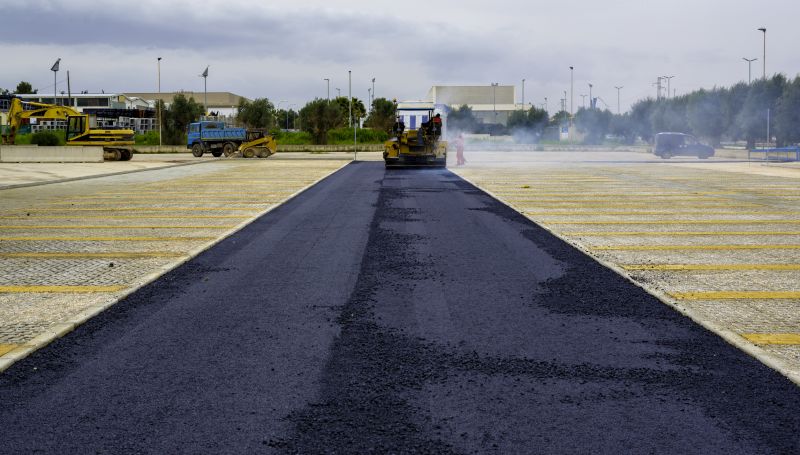 Asphalt Paving Crew